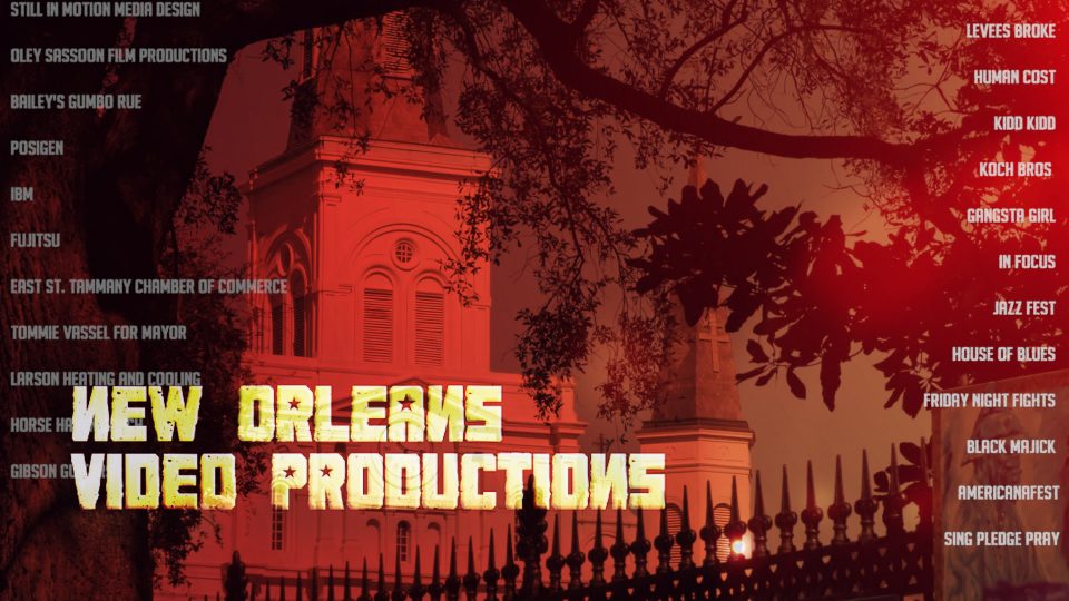 Demo reel New Orleans video production company videographer